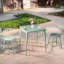 Table bistro en métal pour terrasse Sengsone