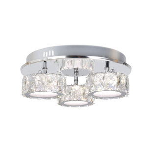 Glass LED Flush Mount
