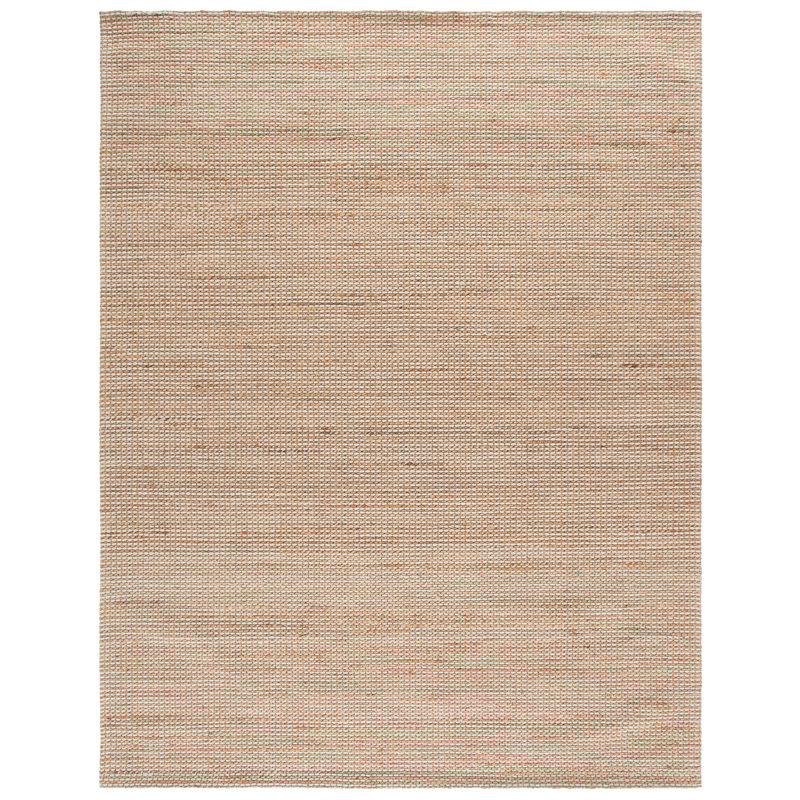 Aufmann Handmade Tufted Area Rug in Natural/Beige, Rectangle 8' x 10'