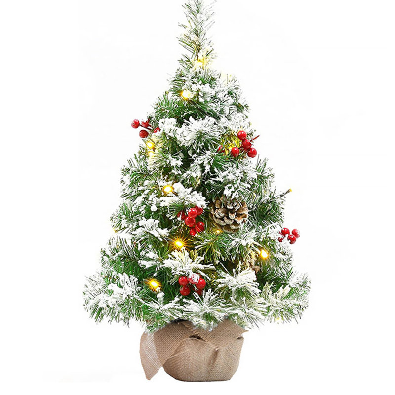 1.38' H Artificial Pine Christmas Tree