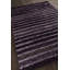 Lavasa Hand Loomed Striped Area Rug in Purple/Grey-1384771164