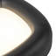 Folio 15-in Black dimmable LED Flush Mount-474215823
