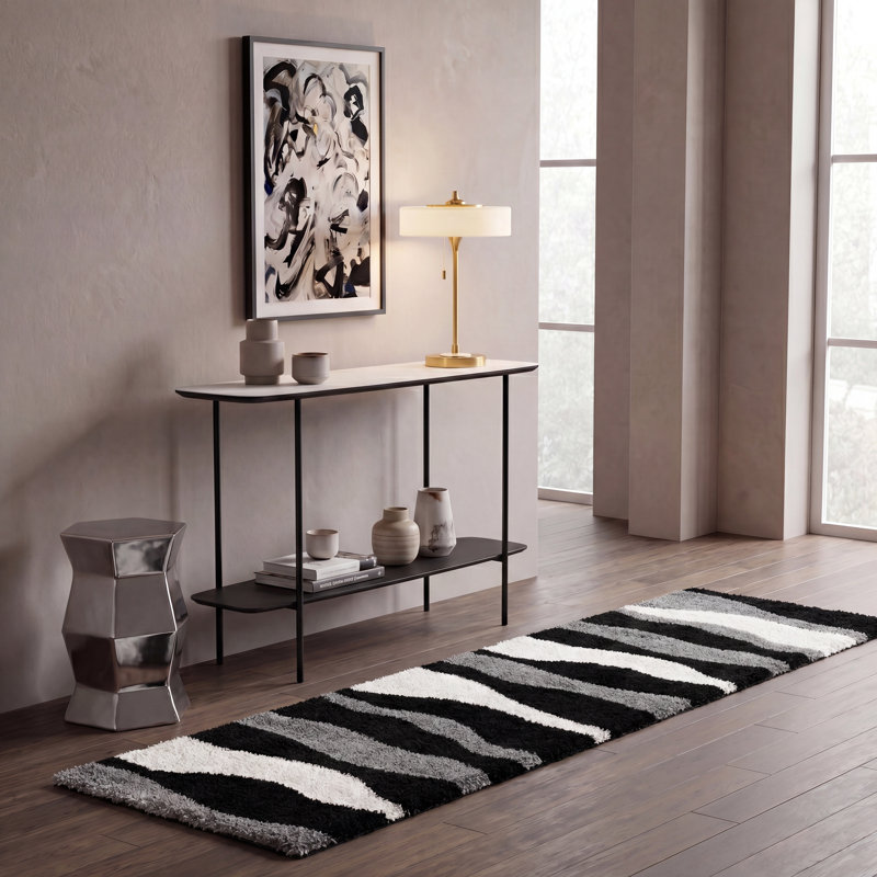 Wingfield Abstract Area Rug, Runner 69 X 213