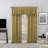 Faux Dupioni Silk Thermal Extreme 100% Blackout Back Tab Curtain Panel-42904620-42904617