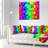 Rainbow of Colorful Boxes - Abstract Printed Pillow-29884148-29884152