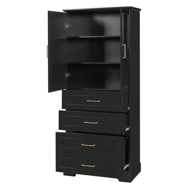 Armoire de salle de bain 72,2 po avec 3 tiroirs