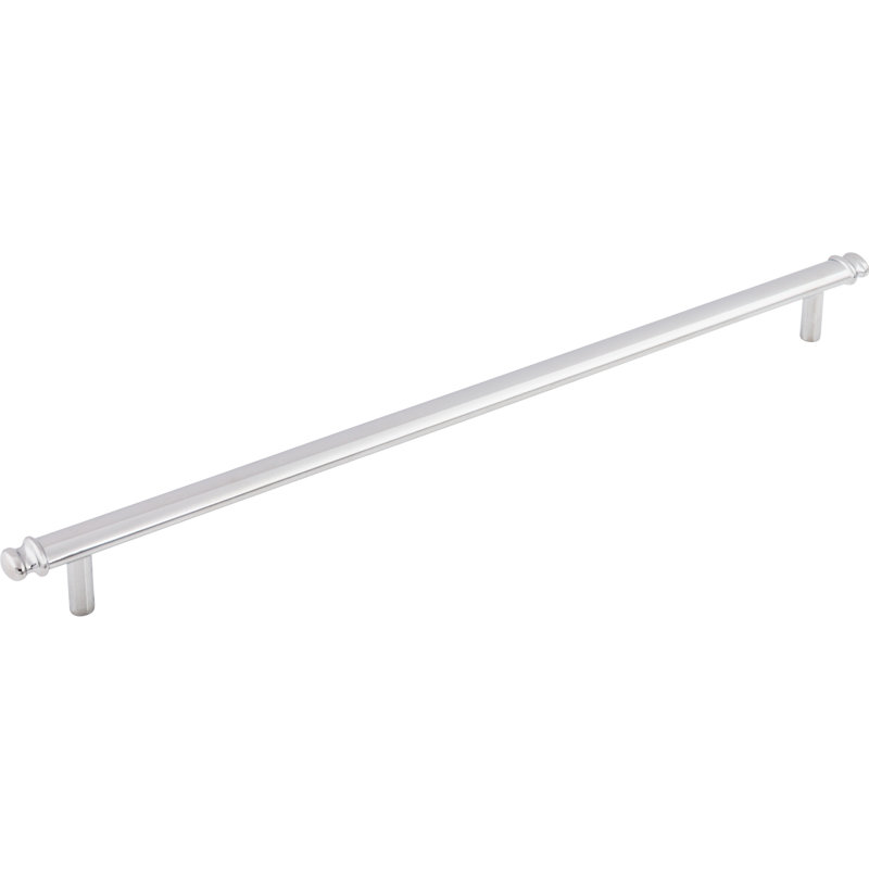 Julian Bar pull, Polished Chrome, 12" Center to Center