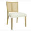 Ensemble de 2 chaises en rotin sans accoudoirs-1409587996
