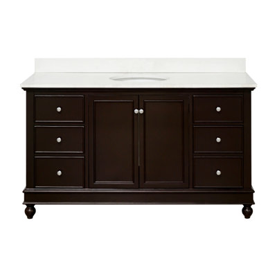 60'' Single Bathroom Vanity with Top