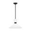 Luminaire suspendu moyen 1 lumière Belcarra-88980036