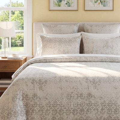 Aneta Handwoven Cotton Duvet Cover Set