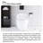 26 Inch 1-Piece 1.28 GPF Single Flush Egg Toilet In White