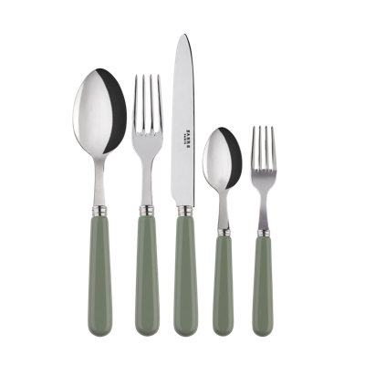 5-tlg. Besteckset Sabre Paris aus 18/10 Edelstahl