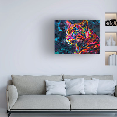 Œuvre sur toile, «Cole Shawna Stewart Prism Cougar 1»