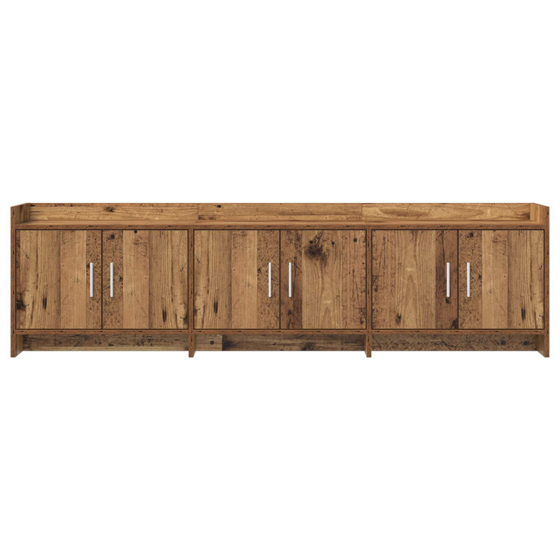 TV Stand for TVs up to 75", Old Wood