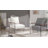 Zanyra 27.5Cm Wide Boucle Armchair-1530652931