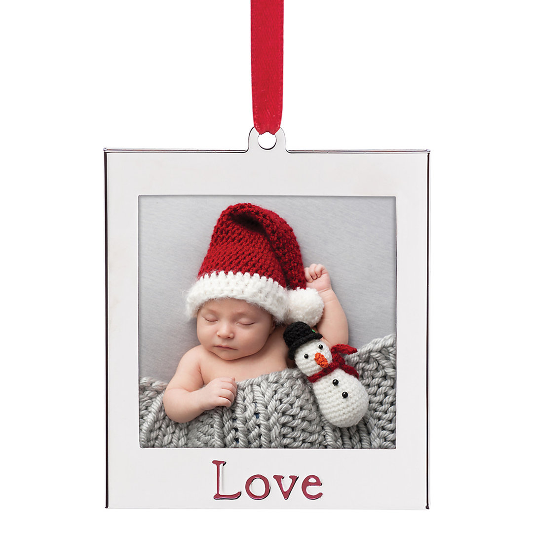 CHARMS Love Photo Ornament Lenox