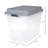 Hefty 32 Quart Lift Off Stackable Plastic Storage Bin and Lid-109725003