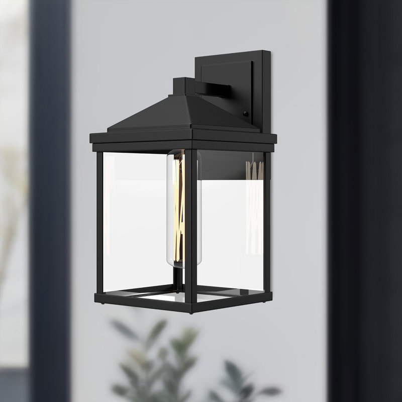Wall Light, 14.875" H x 7.875" W x 8.625" D