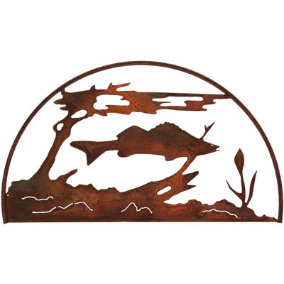 Sculpture murale en acier Dugout Creek Designs