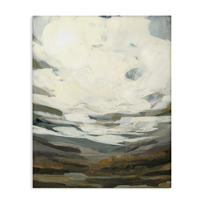 «Cloudy Abstract View», art mural par Haley Knighten