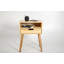 Adelgund 55cm W Solid Wood Bedside Table