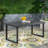 Outdoor 69" Acacia Wood Dining Tableblast-113256794