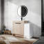 Meuble-lavabo autoportant avec lavabo en céramique et armoires de rangement-2019562126-2019562113