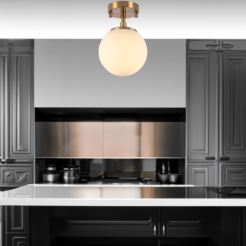 Luminaire suspendu simple à 1 lumière Shaylan