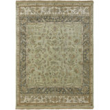 Harrell Wool Floral Indoor Rug