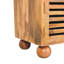 Oakridge Leather Shoe Cabinet