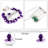 118'' LED Twinkle String Lights