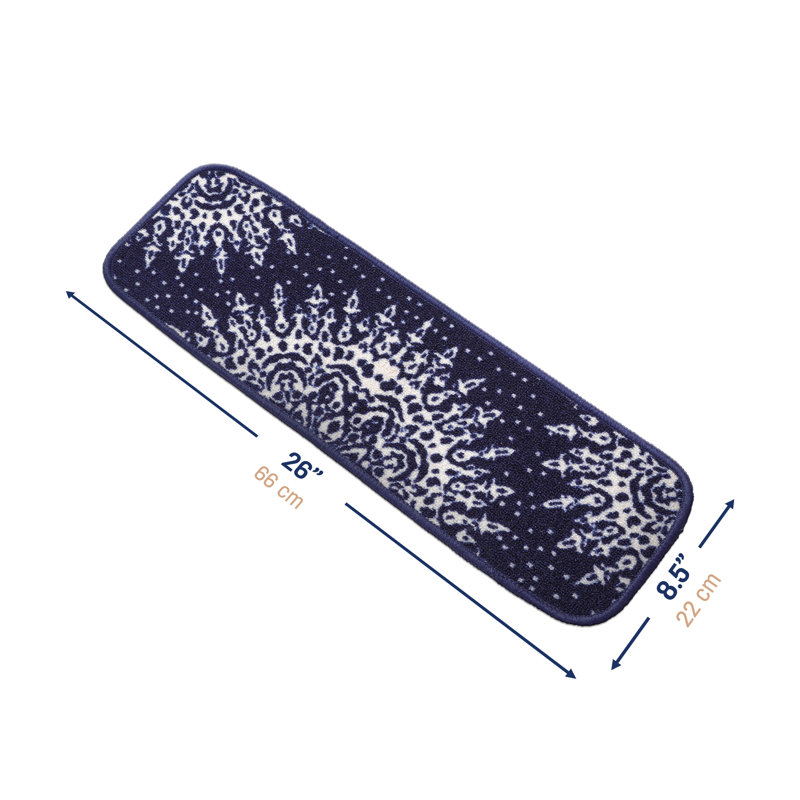 Antwun Non-Slip Stair Tread, Navy