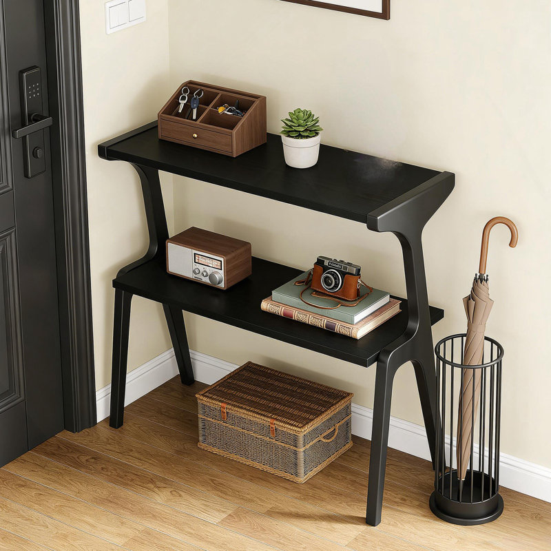 Wooden Bedside,Sofa Table,2-Tier Side Table,End Table