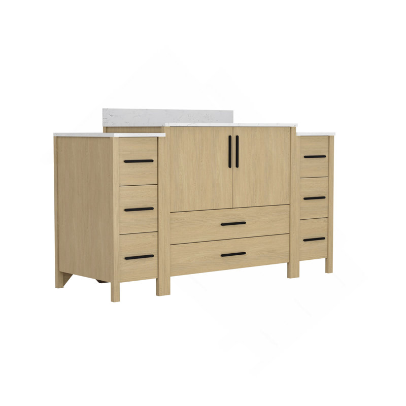 Meuble-lavabo simple 60 po x P 22 po x H 34 po, 60" W