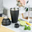 Shaker à cocktail 18 oz Ash en noir mat