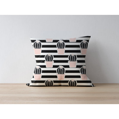 Housse de coussin carré en polyester / coton Eriane