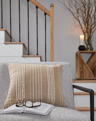 Housse et insert de coussin 100% coton Benbert Square