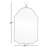 Aubrielle Metal Scalloped Wall Mirror