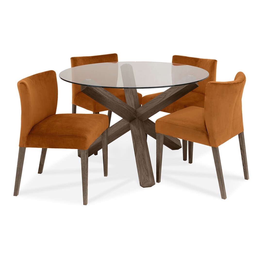 Caserta 4 - Person Dining Set