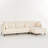 Modern L-Shaped Sectional Sofa With Chaise, Mid Century Modern Upholstered Couch With Deep Seat And Comfy Thick Cushions For Living Room-804914151