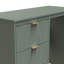 Las Vegas 3 Drawer Vanity in Graphite (Ready Assembled)-112672373