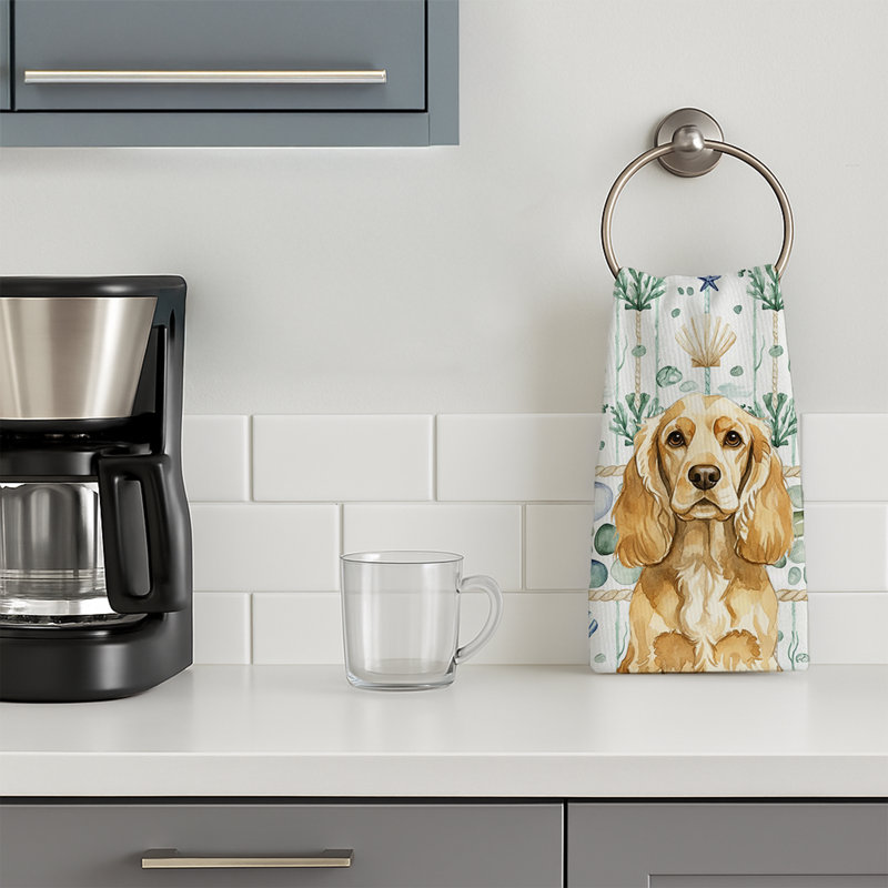 Serviette de cuisine Buff Cocker Spaniel, Buff Cocker Spaniel