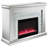 Rectangular Freestanding Fireplace Mirror