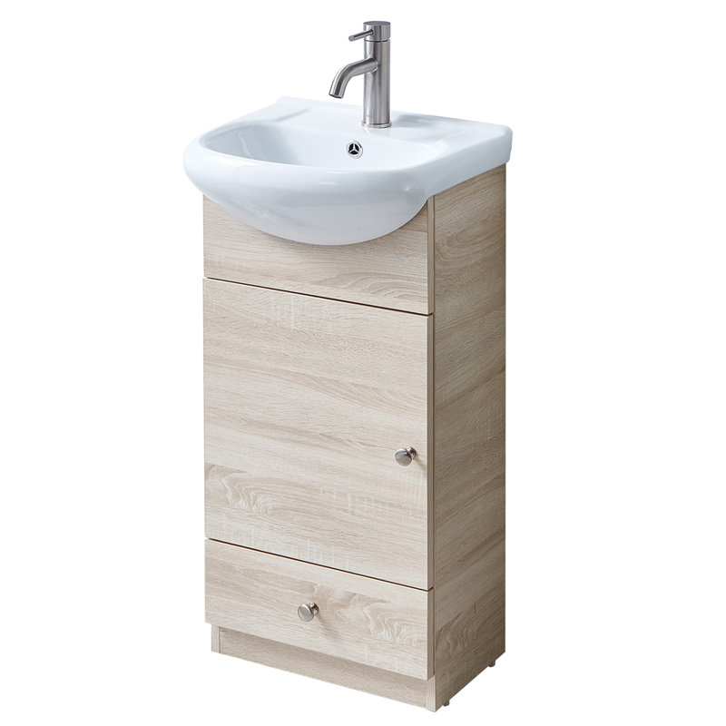 Ensemble de meuble-lavabo simple 18 po Danube
