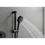 Système de douche noir mat avec tête autonettoyante et injecteur d'air pour salle de bain Bodysprays-127368520