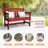Genivieve HDPE Outdoor Bench-1166764214