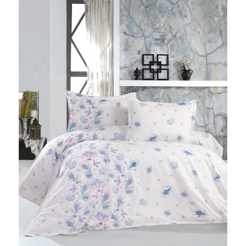 Ensemble de housse de couette standard en coton de trois articles, Housse de couette pour très grand lit et 2 très 