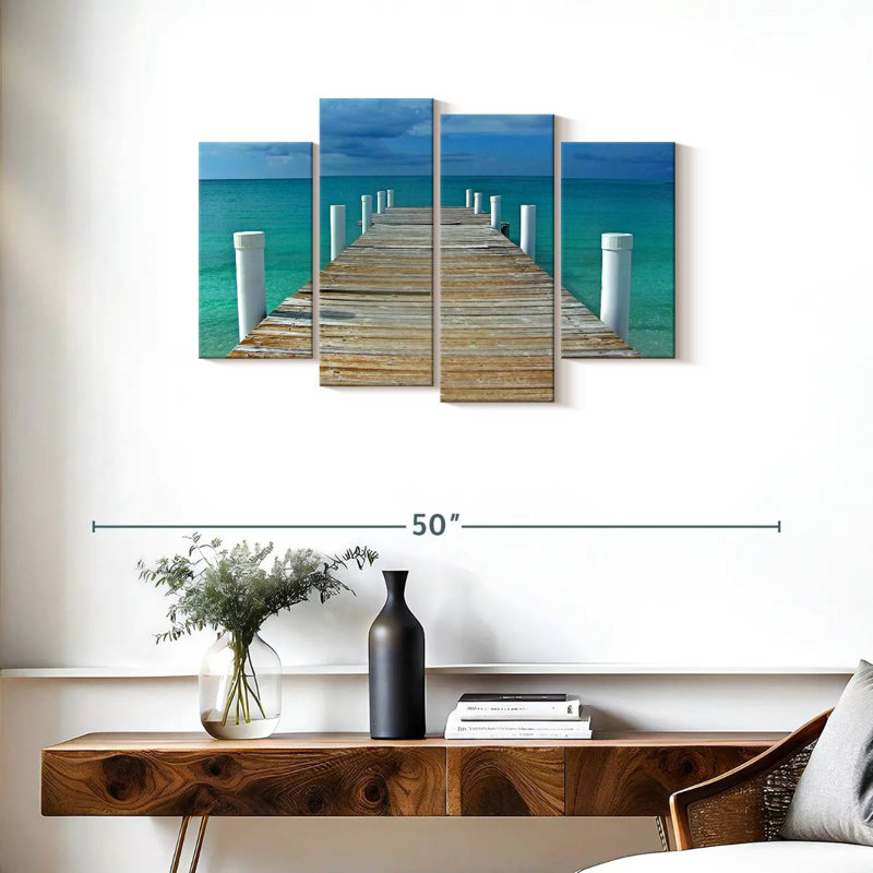 Turks Pier, H 22 po x l 36 po