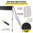 T-Top Sun Shade Kit, UV-Proof 600D Polyester T-top Extension